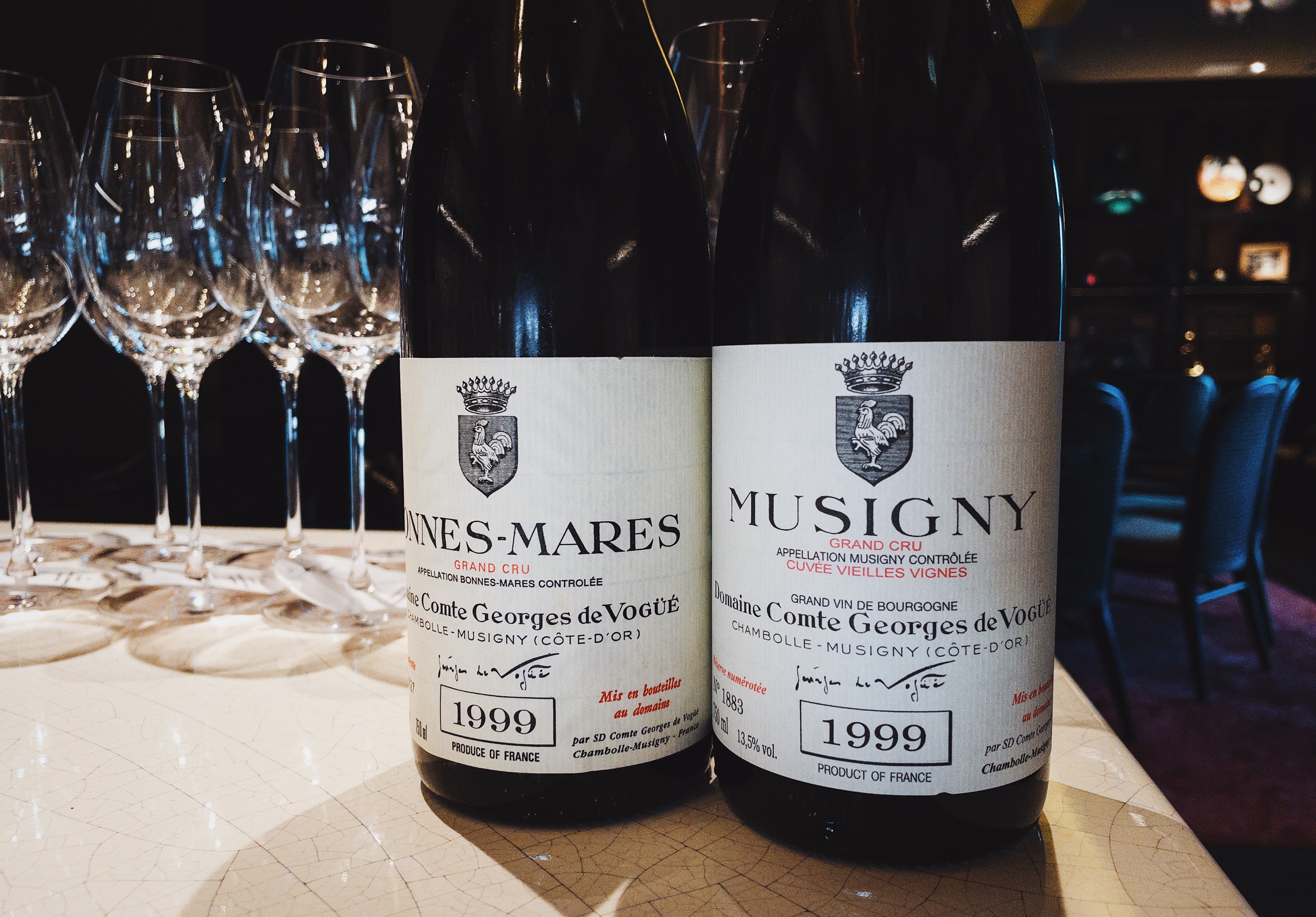 Linden reviews the de Vogüé Musigny + Bonnes-Mares Vertical Dinner