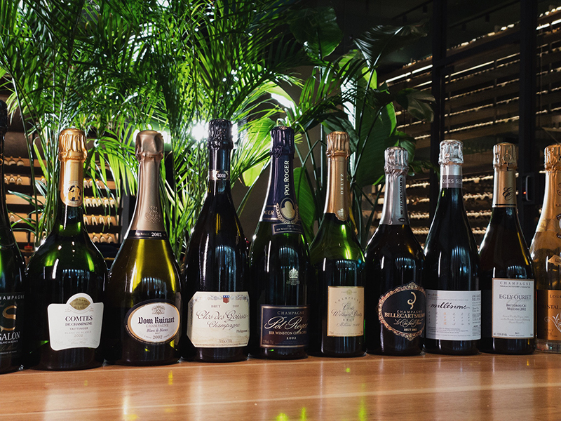 Rare Wine Dinner: 2002 Champagne, Twenty-Years On