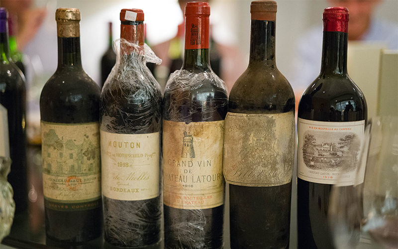 THE CENTENARY FLIGHT – A last post for five first growth 1918 Bordeaux