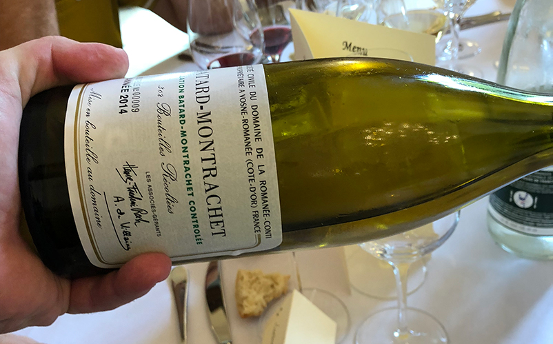 Domaine de la Romanée Conti 2015 Tasting with Aubert de Villaine