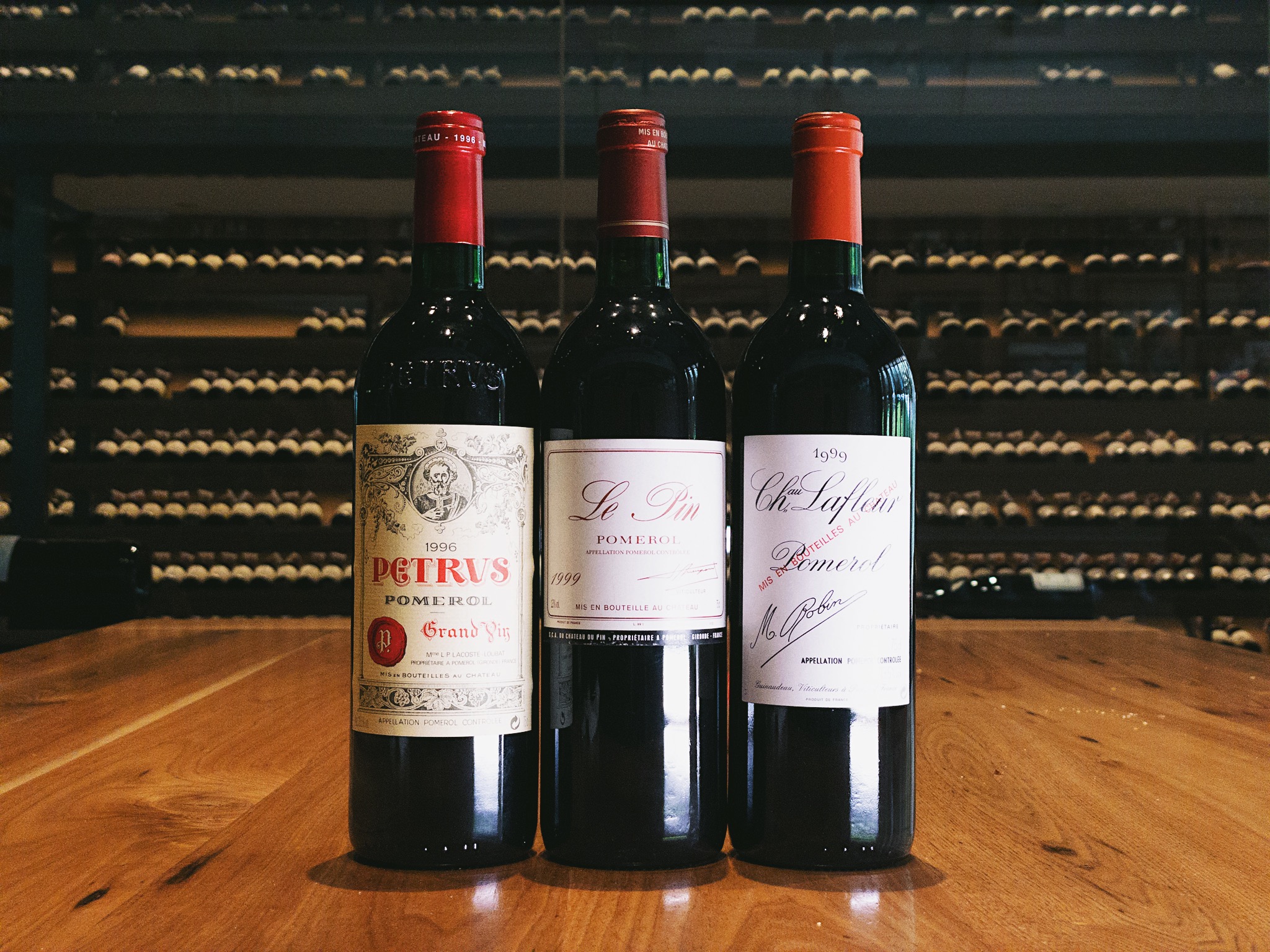 Fine Wine Dinner: Pomerol Trio – Lafleur : Petrus : Le Pin