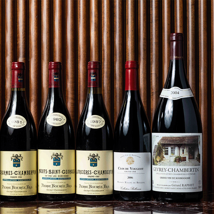 20-Year-Old Burgundy Wines at HKD 2000 or Less