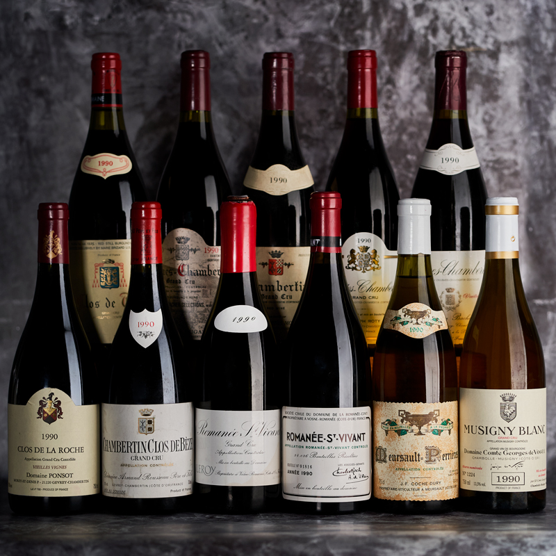 Rare Wine Dinner: 1990 Burgundy, Thirty-Years On