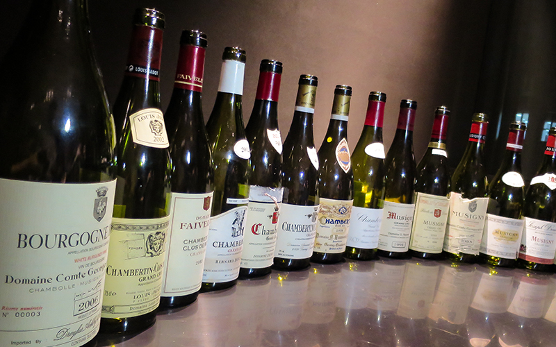 The Fine Wine Experience Musigny v Chambertin Dinner