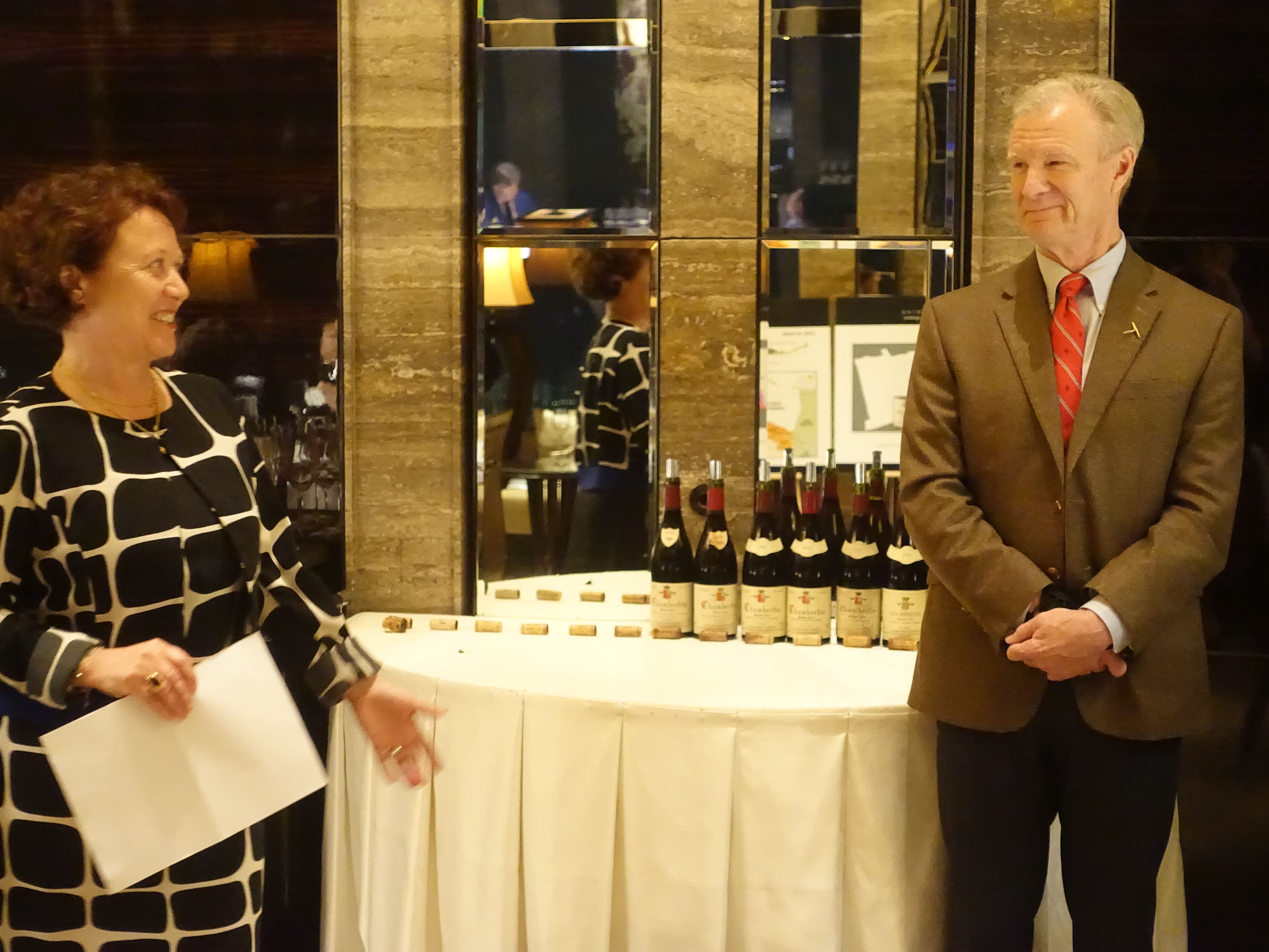 IN REVIEW: The Fine Wine Experience Burghound Symposium: Domaine Denis Mortet Chambertin Dinner