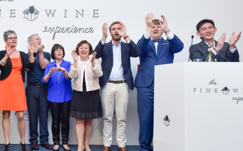 2018 THE FINE WINE EXPERIENCE BURGHOUND SYMPOSIUM HONG KONG  CHARITY GALA DINNER with Prune and Antoine Amiot-Servelle, Marit Lindal and Christophe Perrot-Minot and Erica and Allen Meadows (DAY 3)