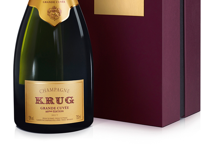 Krug Grande Cuvee 163rd Edition NV - Buy Champagne same day 3 hour delivery