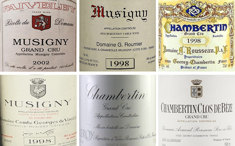 The Fine Wine Experience in Shanghai: Musigny Vs. Chambertin Dinner