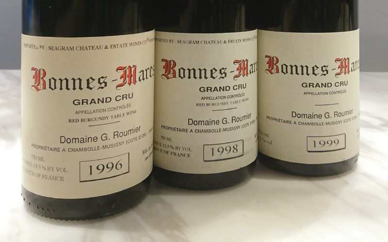 Domaine G. Roumier Bonnes Mares Vertical Event (Beijing)