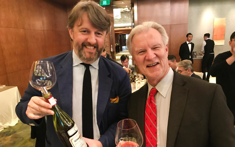 2019 THE FINE WINE EXPERIENCE BURGHOUND SYMPOSIUM Shanghai Gala Dinner with special guests: Erica and Allen Meadows