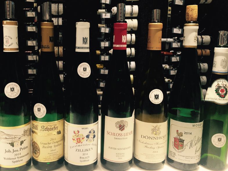 2015 German Auction Rieslings Tutored Tasting